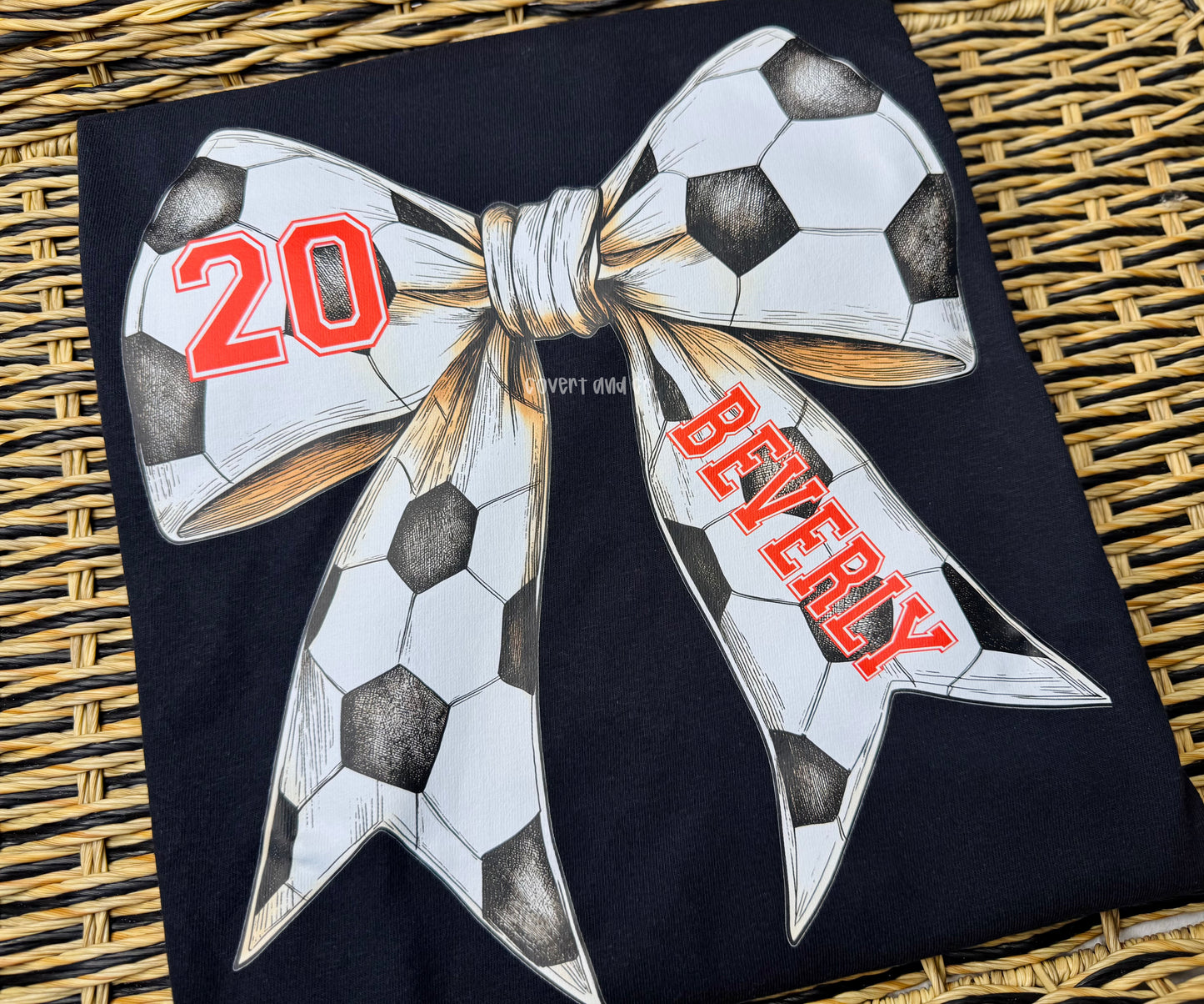 PERSONALIZED SOCCER BOW