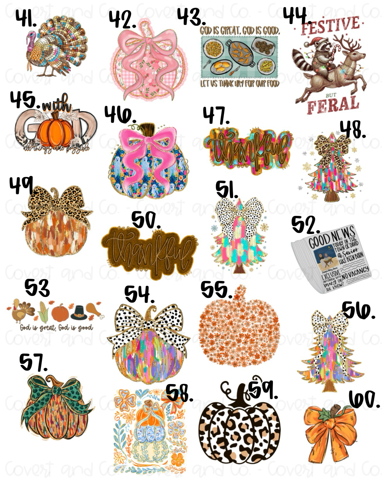 THANKSGIVING + CHRISTMAS