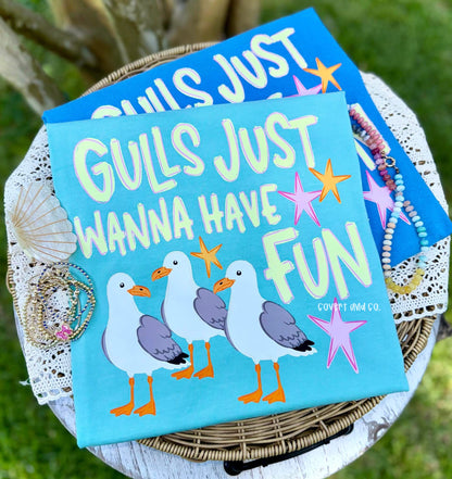 GULLS JUST WANNA HAVE FUN