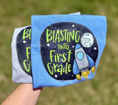 BLASTING INTO