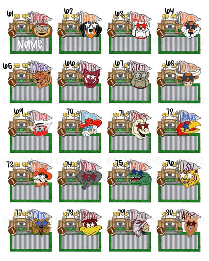 PERSONALIZED MASCOTS