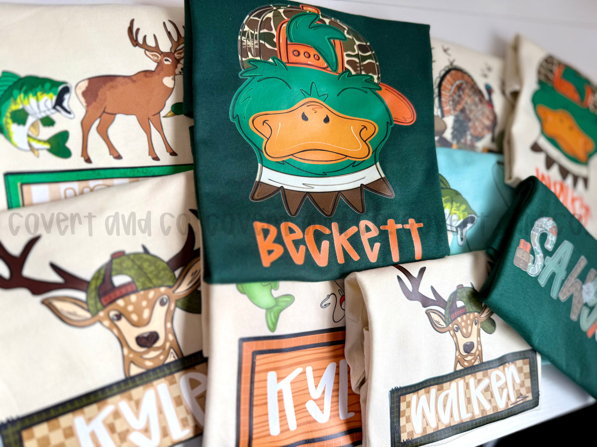 PERSONALIZED HUNTING AND FISHING