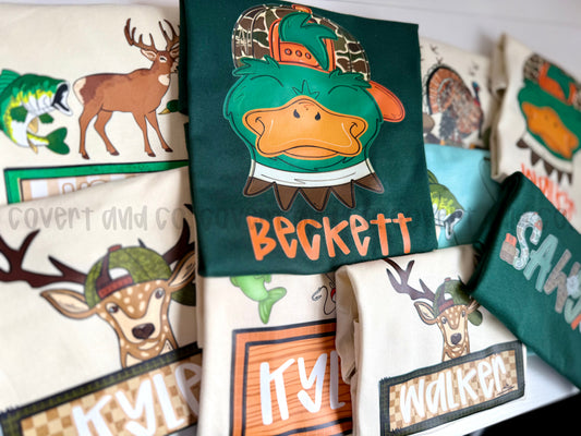 PERSONALIZED HUNTING AND FISHING