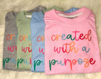 CREATED WITH A PURPOSE - INFANT/TODDLER