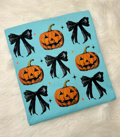 PUMPKIN BOW COLLAGE - ADULTS