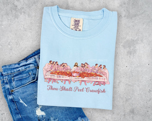 THOU SHALT PEEL CRAWFISH