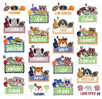 PERSONALIZED MASCOTS