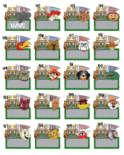PERSONALIZED MASCOTS