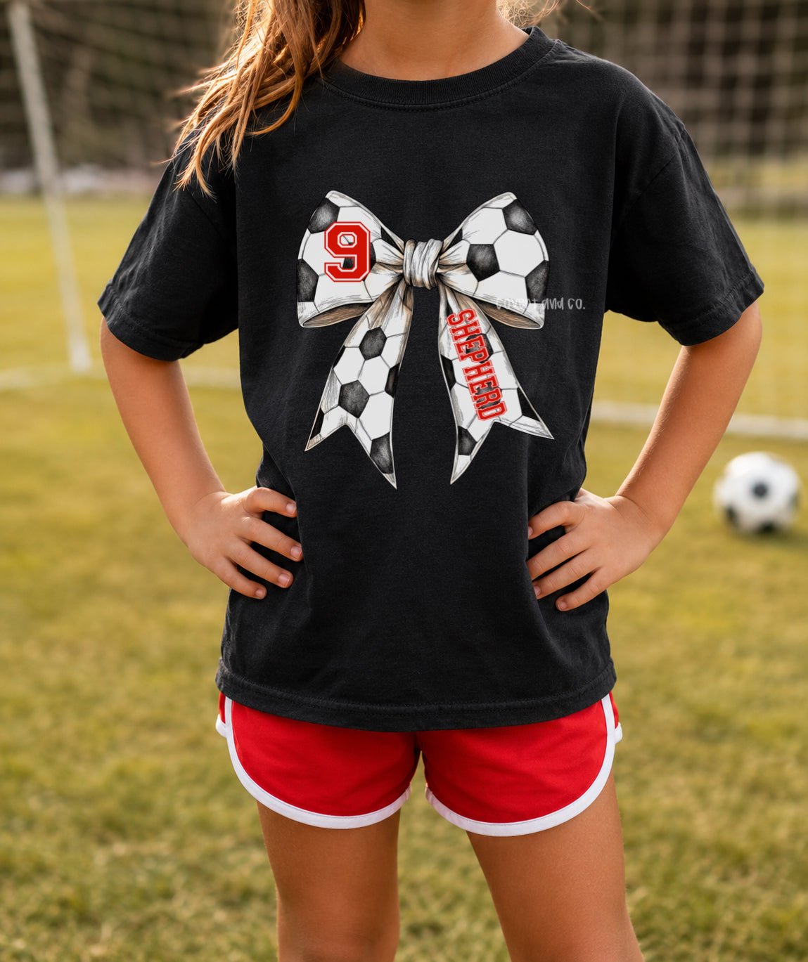 PERSONALIZED SOCCER BOW