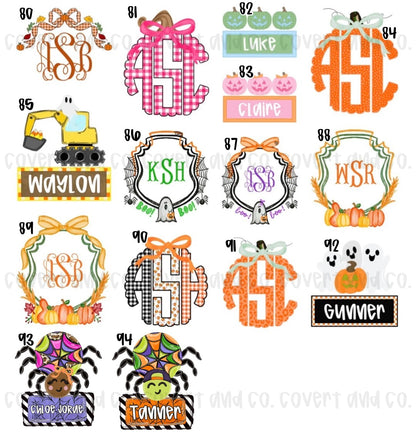 PERSONALIZED HALLOWEEN