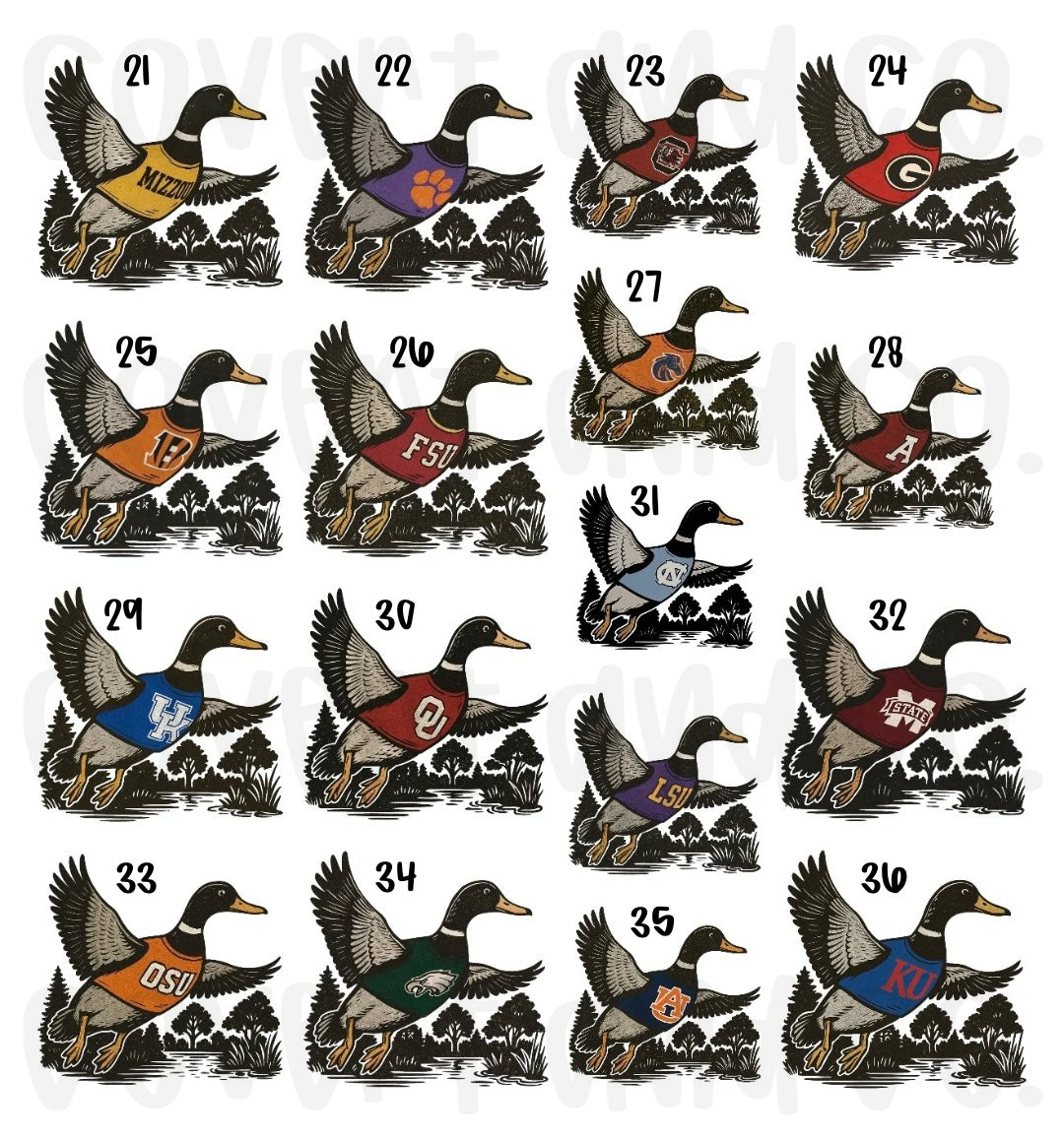 DUCK TEAMS
