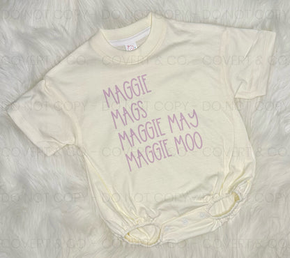 NICKNAME - MAGGIE FONT