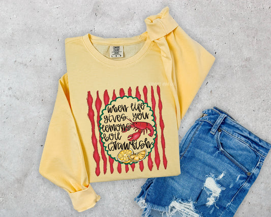 WHEN LIFE GIVES YOU LEMONS