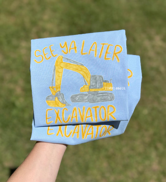 LATER EXCAVATOR