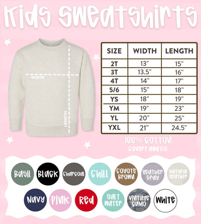 KIDS MISTLETOE MONOGRAM