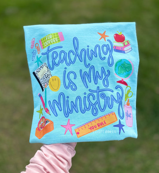 TEACHING IS MY MINISTRY