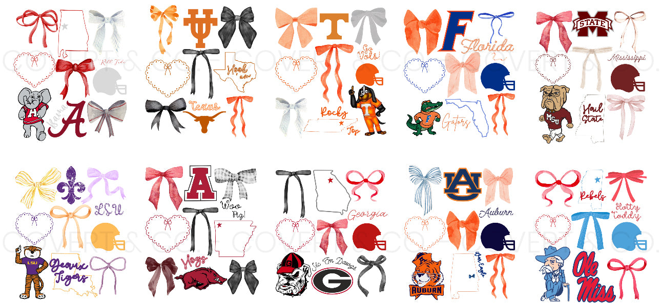 TEAM BOW COLLAGE - INFANT/TODDLER