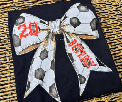 PERSONALIZED SOCCER BOW