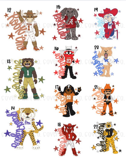 CURSIVE MASCOTS