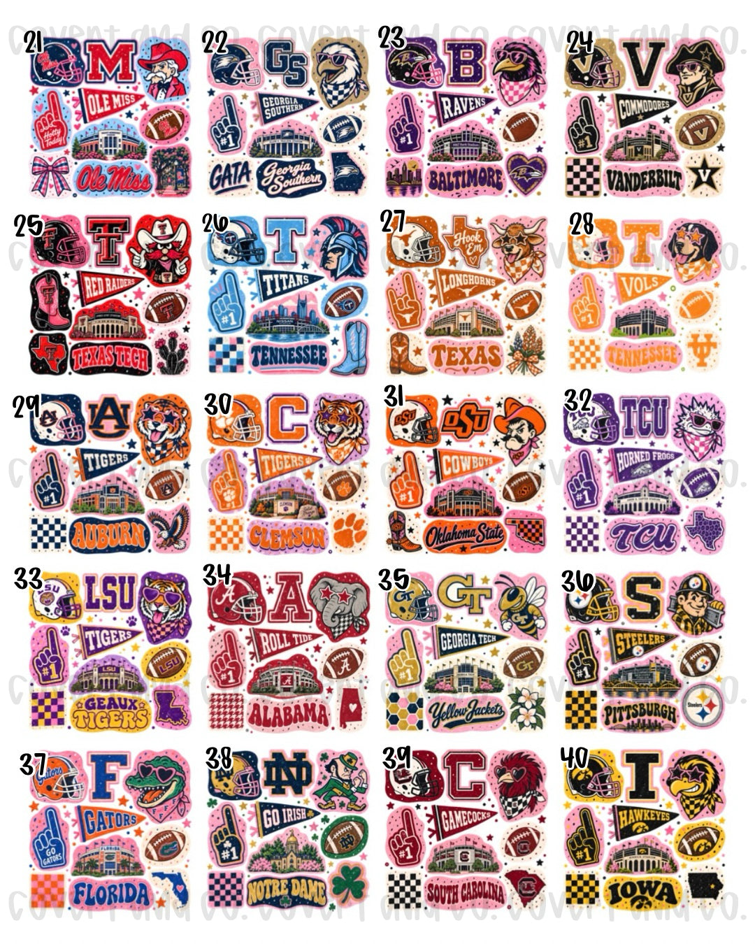 RETRO MASCOTS