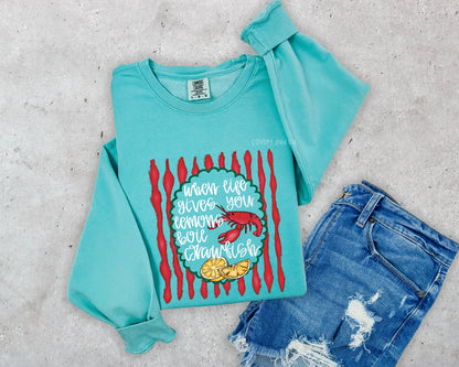 WHEN LIFE GIVES YOU LEMONS