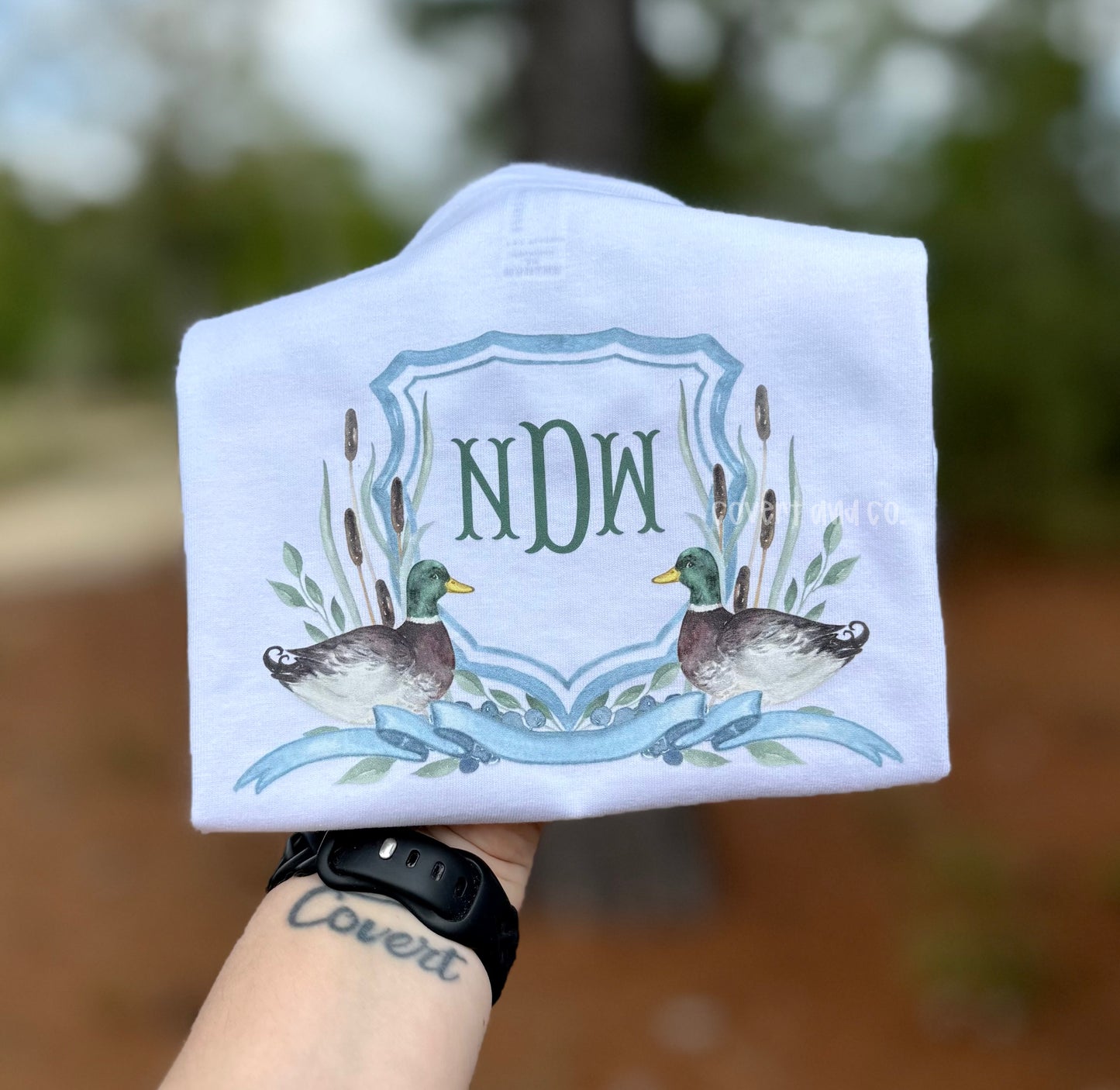 BLUE DUCK CREST
