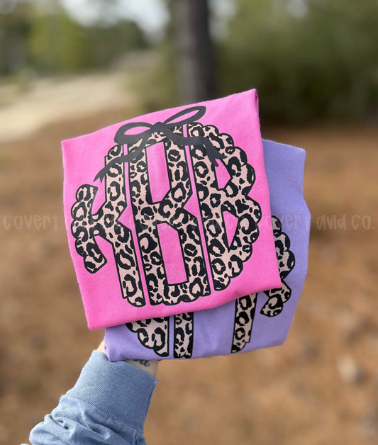 LEOPARD MONOGRAM