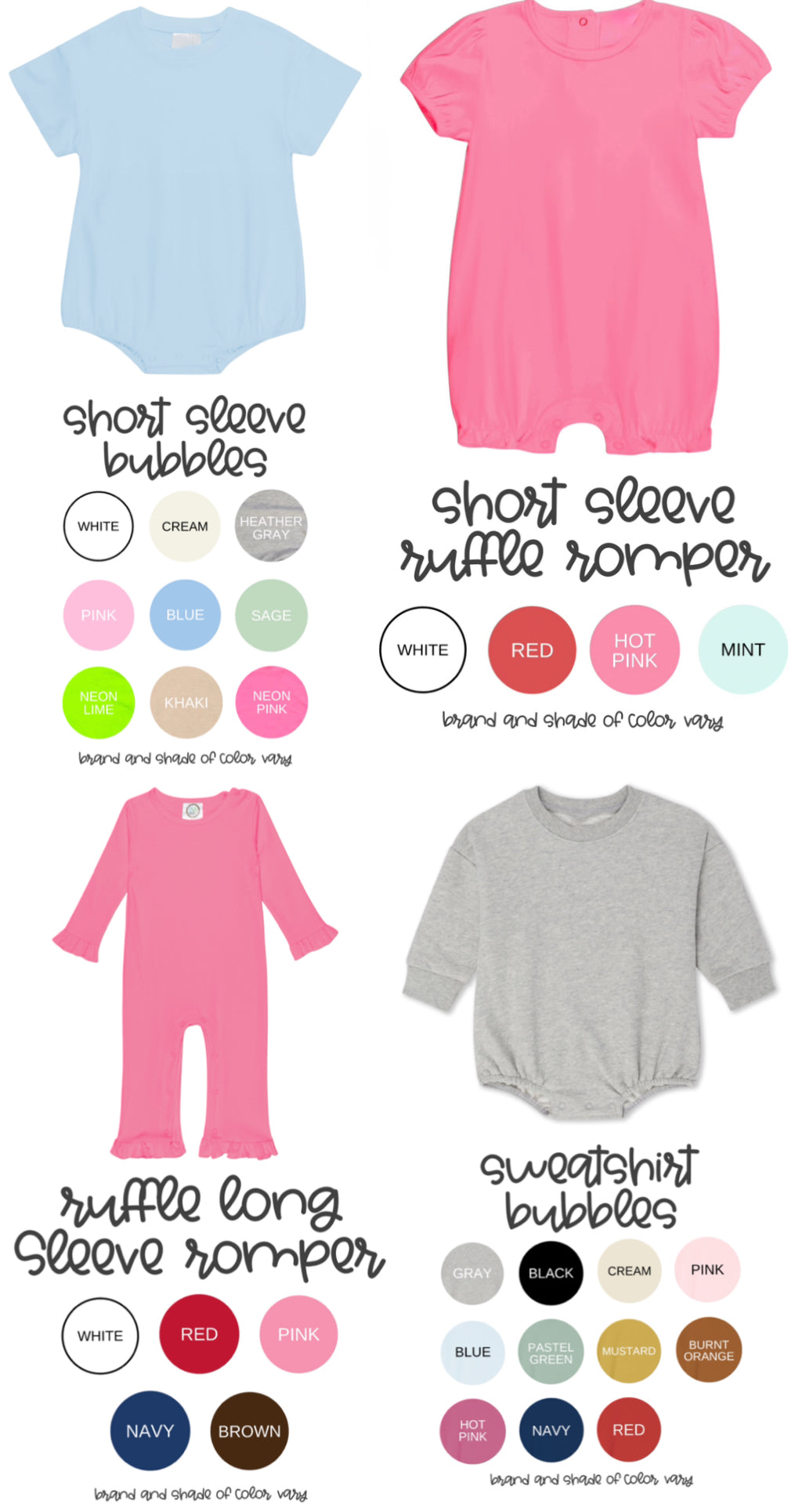TEAMS - BOWS AND BUBBLES