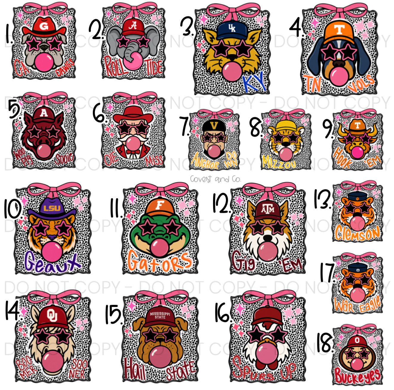 TEAMS - BOWS AND BUBBLES