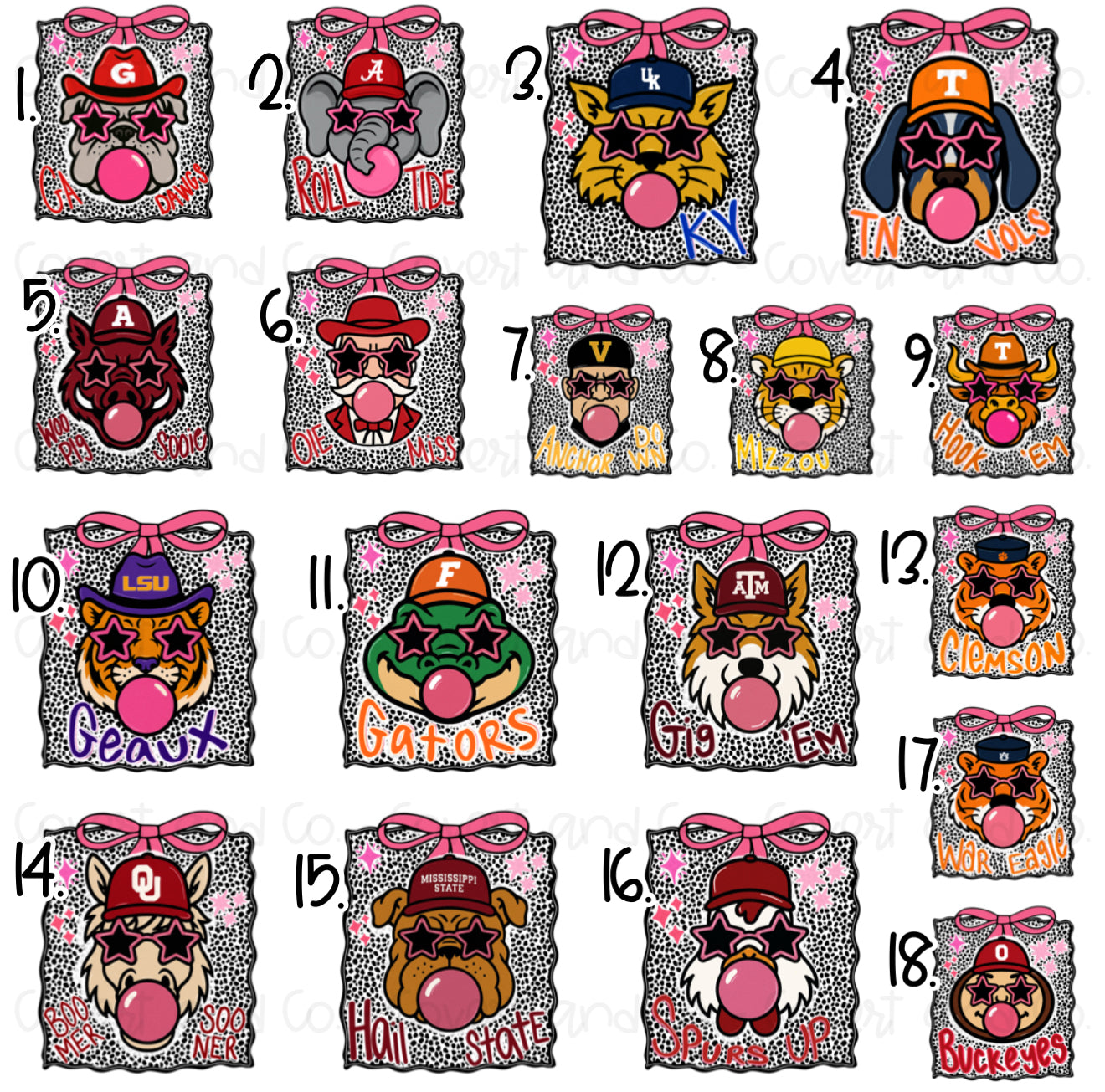 RETRO BUBBLE TEAMS