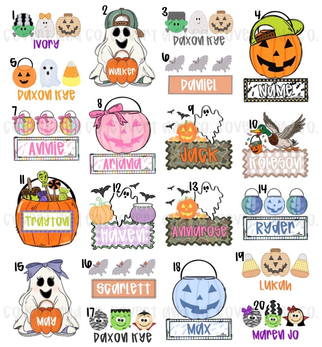 PERSONALIZED HALLOWEEN