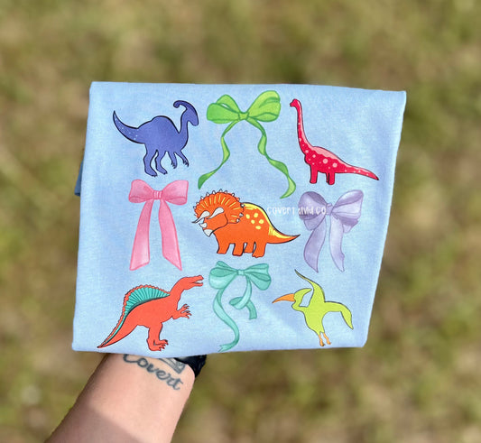 DINO BOW COLLAGE