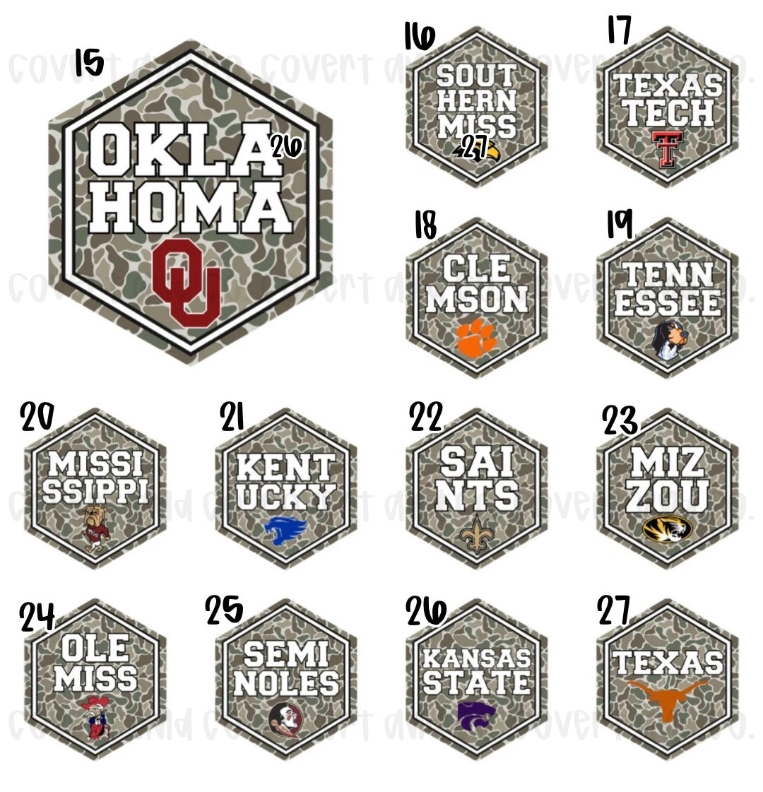CAMO MASCOTS