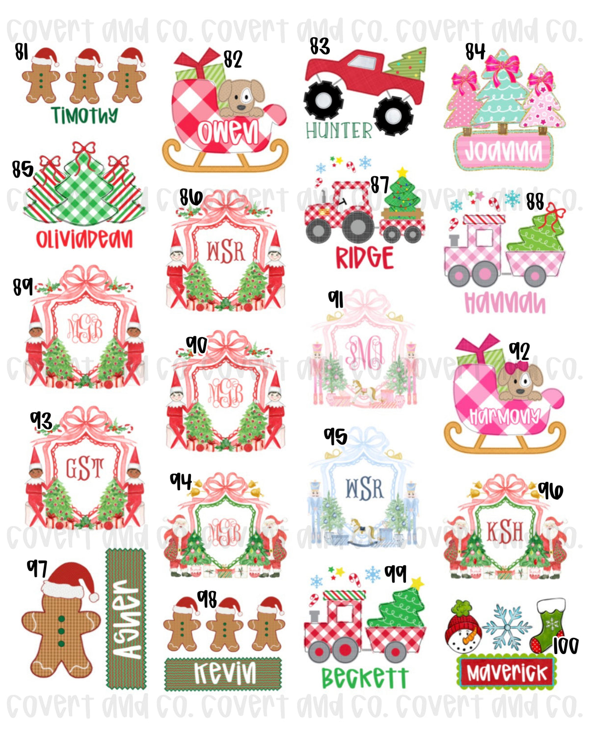 PERSONALIZED CHRISTMAS