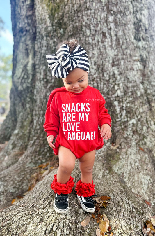 SNACKS ARE MY LOVE LANGUAGE