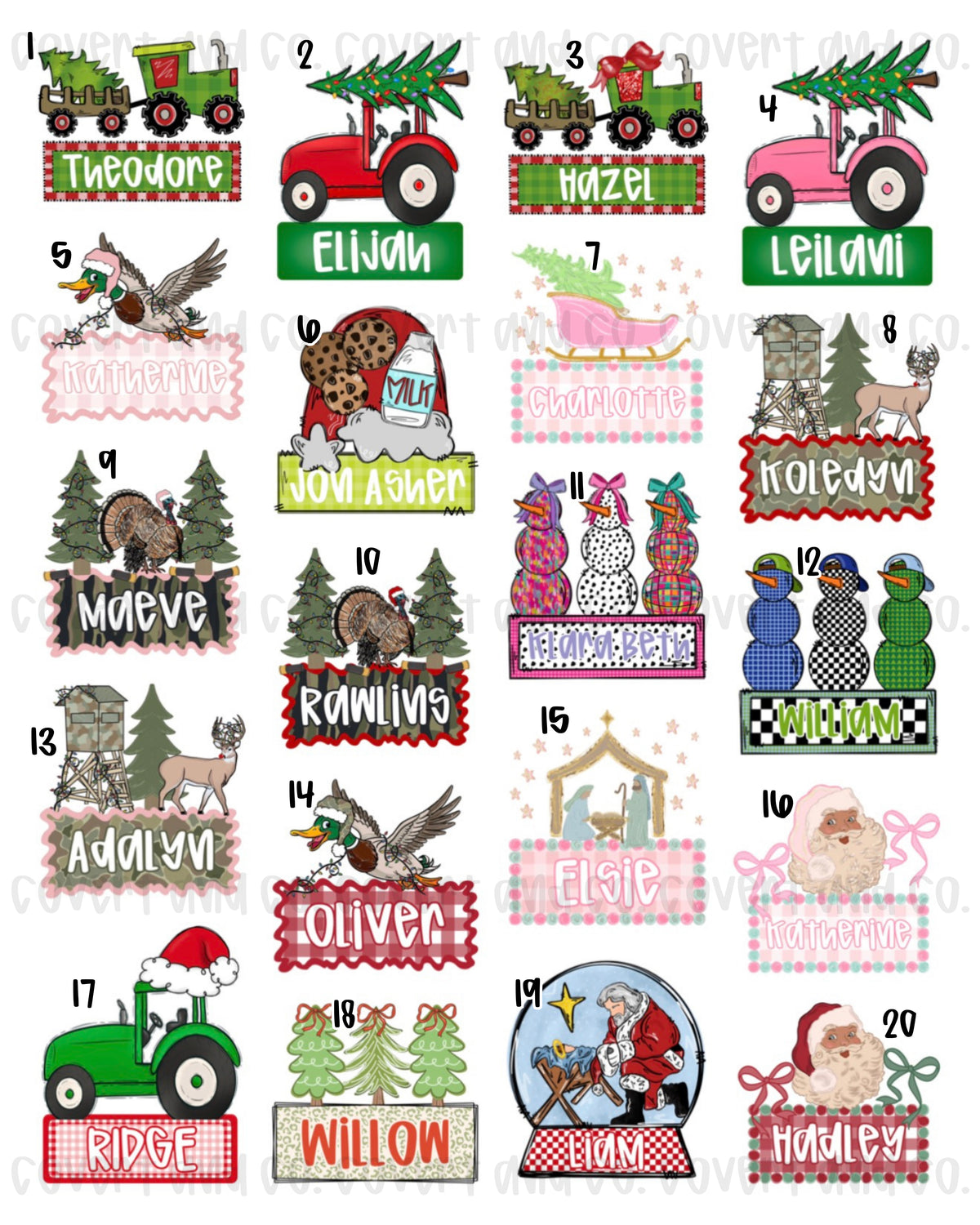 PERSONALIZED CHRISTMAS