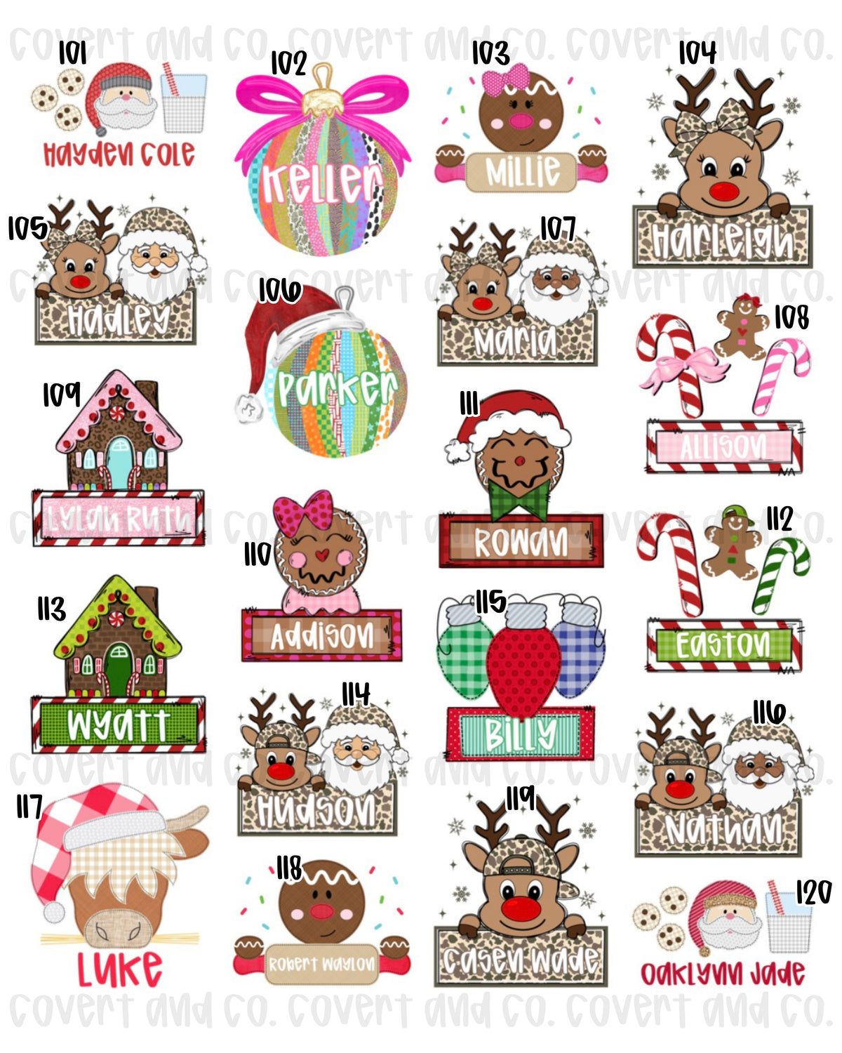 PERSONALIZED CHRISTMAS