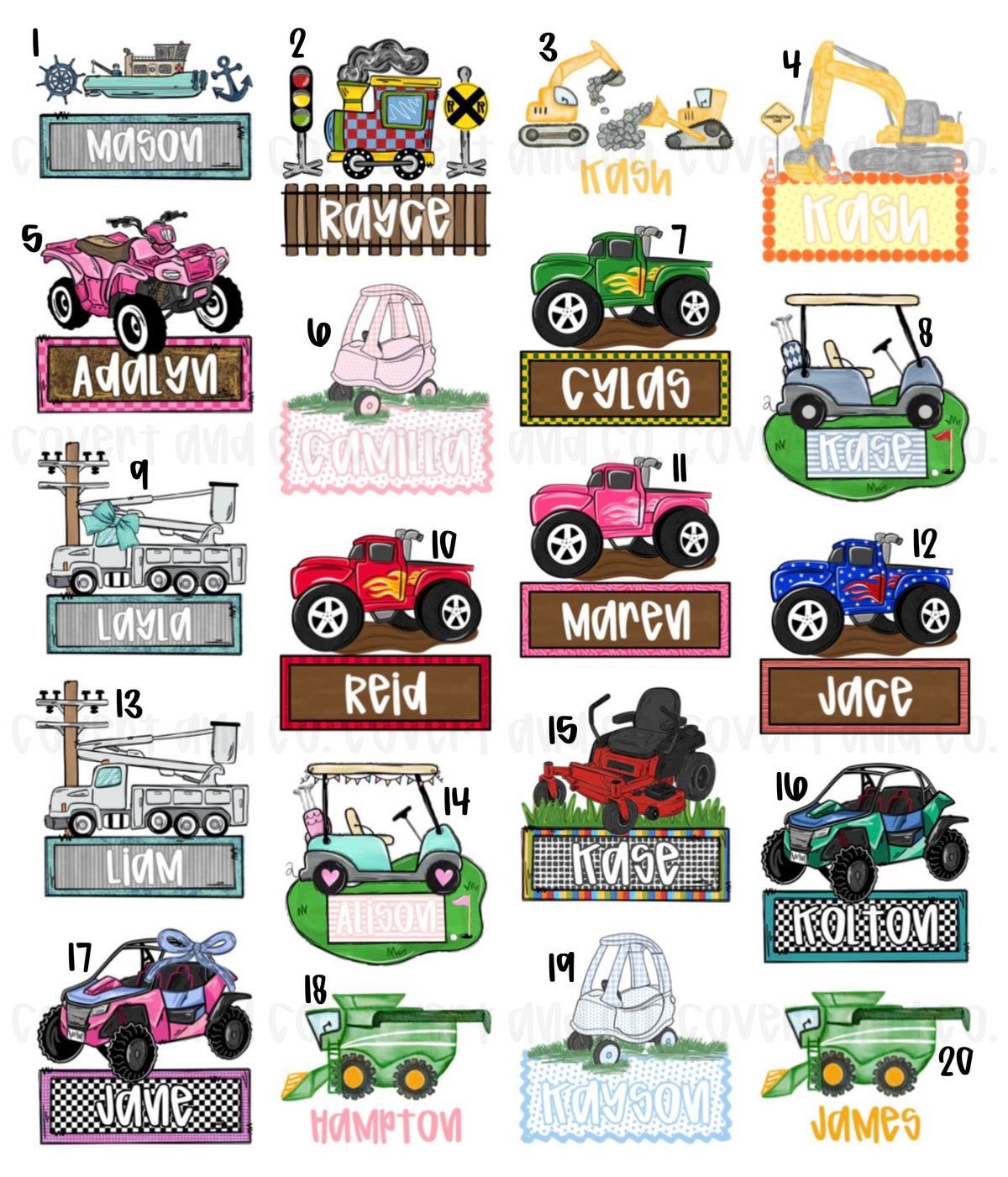 PERSONALIZED VEHICLES