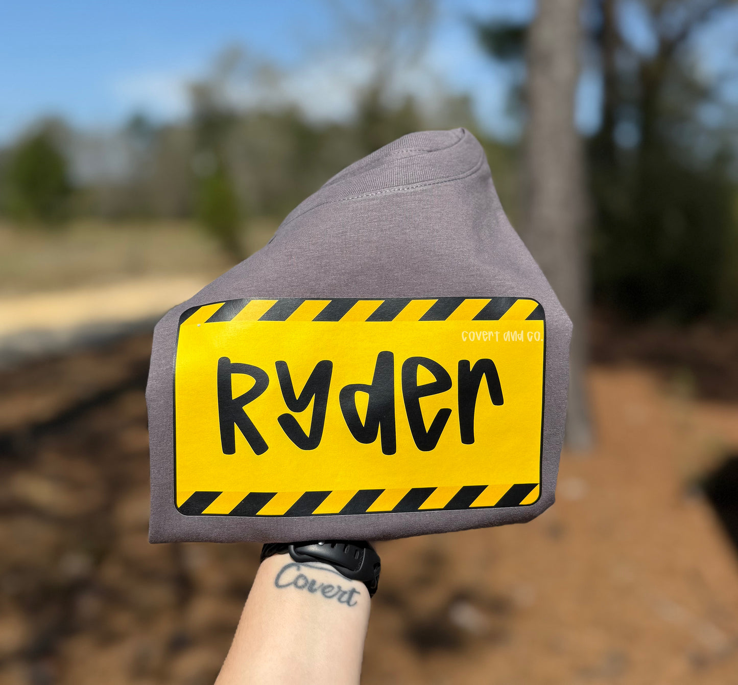 CONSTRUCTION SIGN