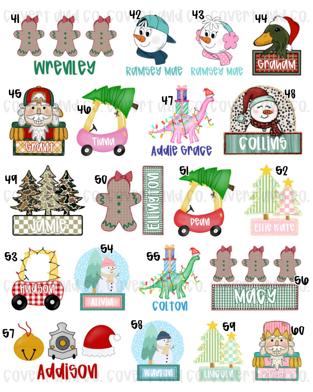 PERSONALIZED CHRISTMAS