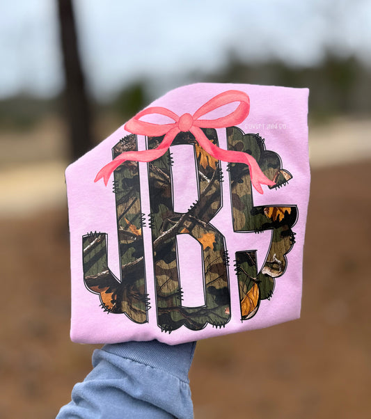 CAMO MONOGRAM