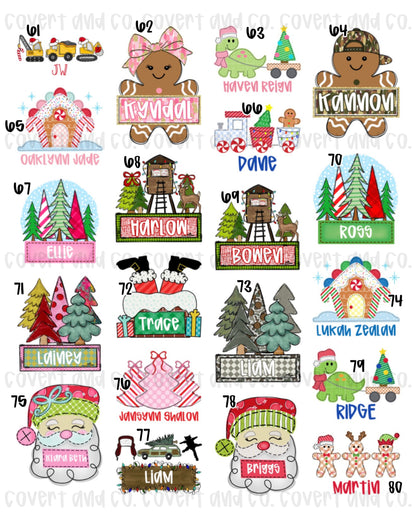 PERSONALIZED CHRISTMAS
