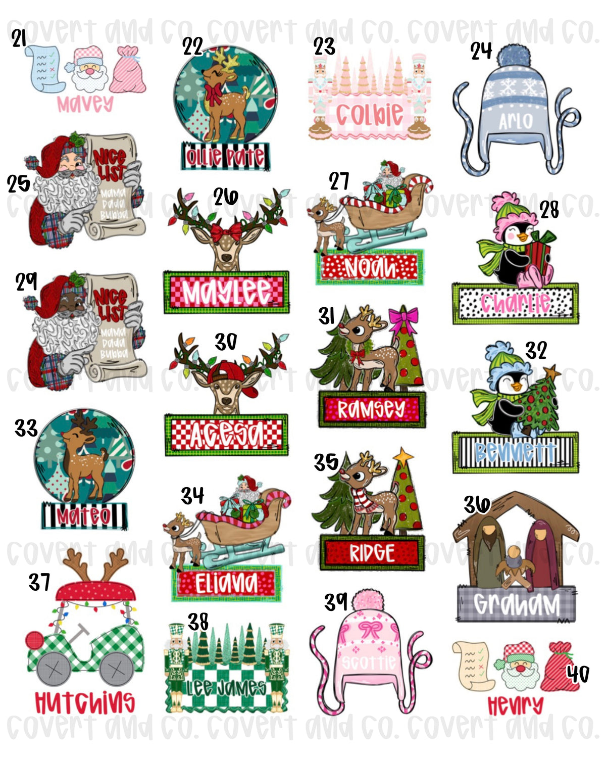 PERSONALIZED CHRISTMAS